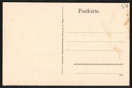 AK St. Hubert, Denkmal d. 4. Magdeburgischen Inf.-Regts. No. 67