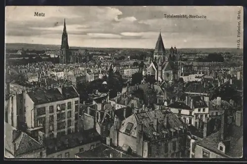 AK Metz, Nordseite des Ortes