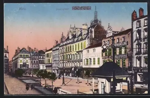 AK Metz, Partie am Jacobsplatz