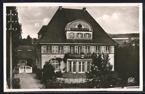 AK Sarrebourg /Moselle, L`Hôtel de Ville