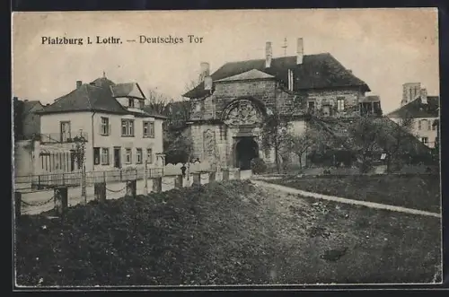 AK Pfalzburg i. Lothr., Deutsches Tor