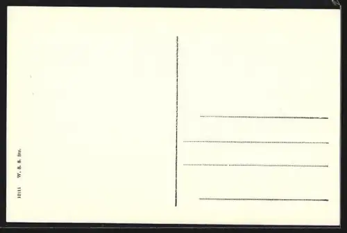 AK Finstingen i. Lothr., Ortspartie mit Brücke