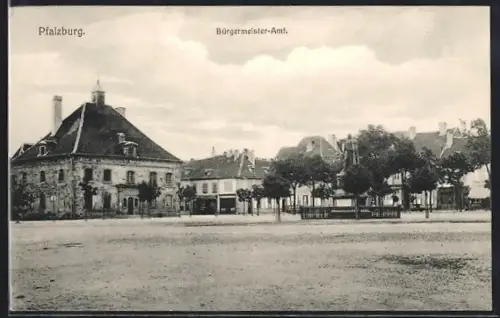 AK Pfalzburg, Blick zum Bürgermeister-Amt