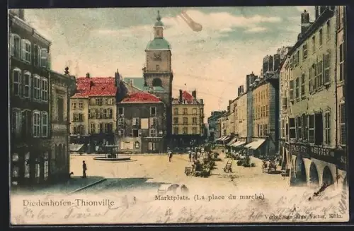 AK Thionville, La place du marché