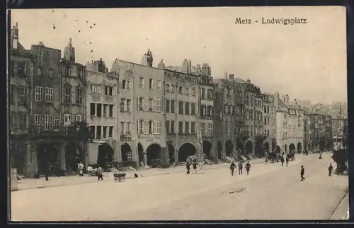 AK Metz, Partie am Ludwigsplatz