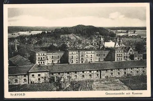 AK St-Avold, Ortsansicht mit Kaserne