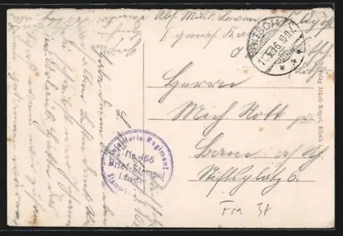 AK Bitsch i. Lothr., Lager mit Arbeits-Kommando und Lager-Kantine