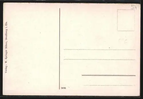 AK Masmünster /Ob. Elsass, Vue générale du village entouré de collines verdoyantes