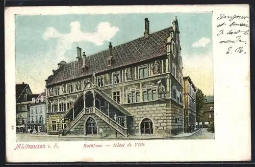AK Mülhausen i. E., Rathaus