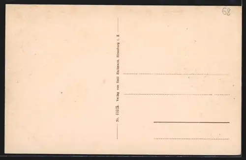 AK Colmar, Vue aérienne de la ville avec montagnes en arrière-plan