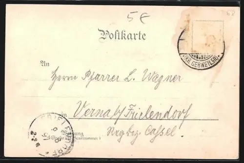 AK Grosser Belchen /Elsass, Gasthaus Belchenkopf, Inh. Eduard Wolf