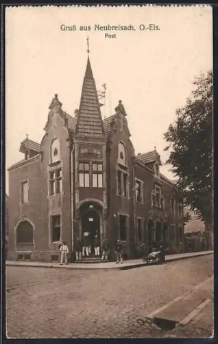 AK Neubreisach /O.-Els., Partie an der Post