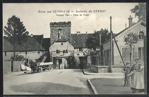 AK Cernay, Porte de Thann