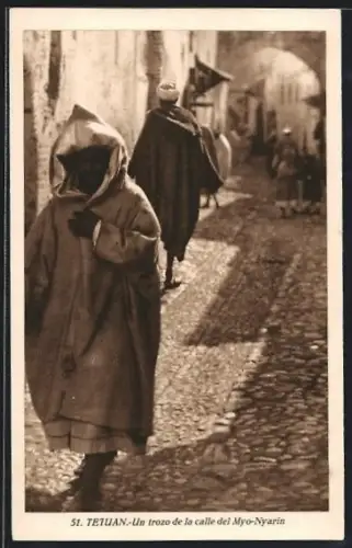 AK Tetuan, Un trozo de la calle del Myo-Nyarin