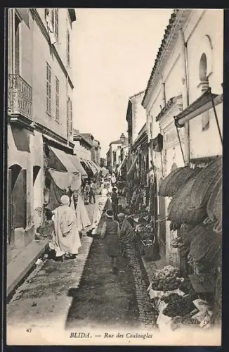 AK Blida, Rue des Coulougles