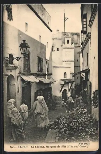 AK Alger, La Casbah, Mosquée de Sidi M`hamed Chereif