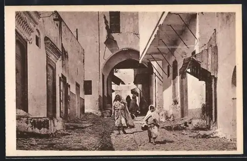 AK Tanger, Une Rue Arabe