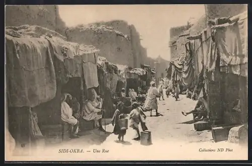 AK Sidi-Okba, Une rue