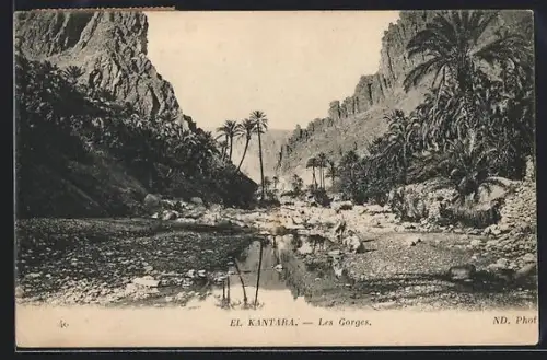 AK El Kantara, Les Gorges