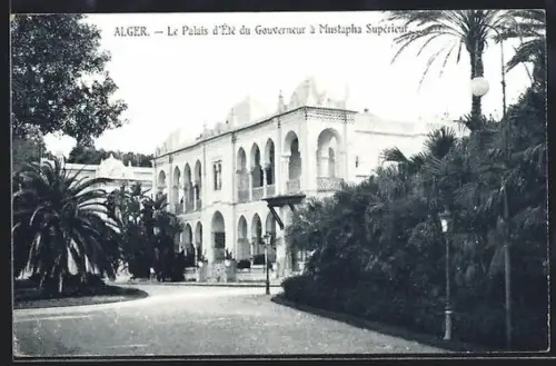 AK Alger, Le Palais d`Été du Gouverneur à Mustapha Supérieur