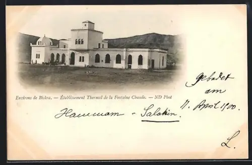 AK Biskra, Établissement Thermal de la Fontaine Chaude