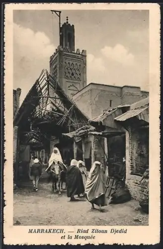 AK Marrakech, Riad Zitoun Djedid et la Mosquée