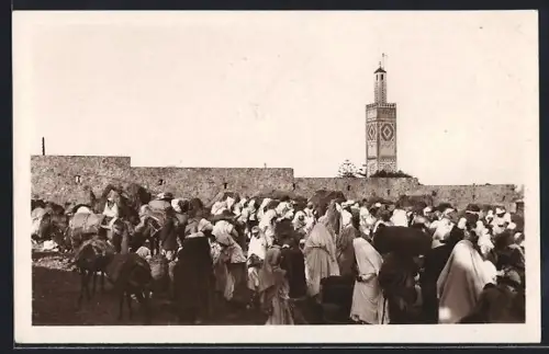 AK Tanger, Un coin du Grand Socco