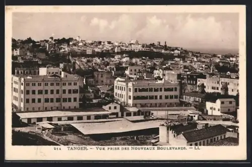 AK Tanger, Vue prise des Nouveaux Boulevards