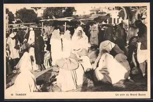 AK Tanger, Un coin du Grand Socco