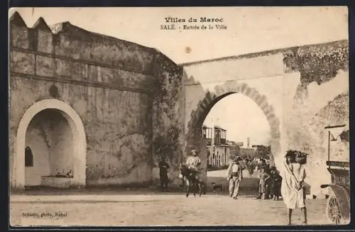 AK Salé /Maroc, Entrée de la Ville