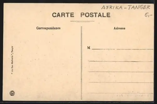 AK Tanger, Intérieur du Palais du Pacha