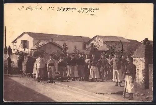 AK Casablanca, Entrée du Camp