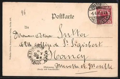 AK Strassburg i. E., Garnisonkirche