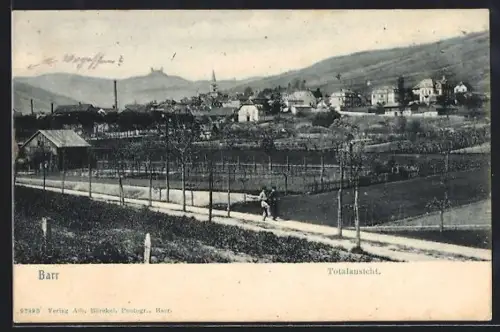 AK Barr, Totalansicht mit Feldweg