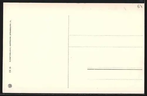 AK Strassburg i. E., Klein Frankreich