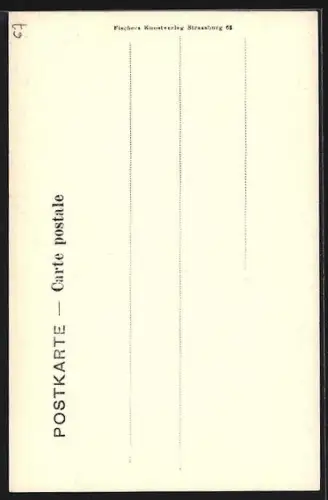 AK Strassburg, Münster, Mittelschiff