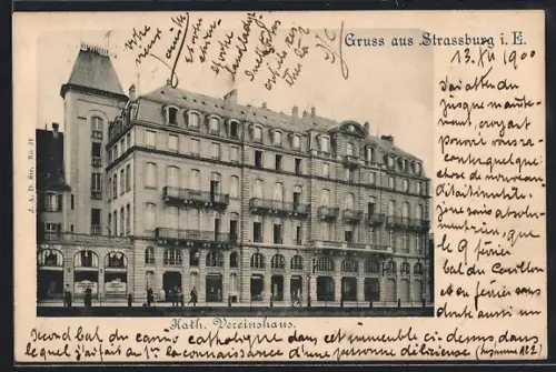 AK Strassburg i. E., Kath. Vereinshaus