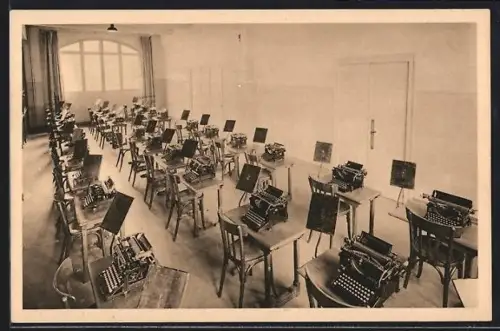 AK Reims, Salle de Dactylographie