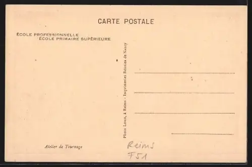 AK Reims, Atelier de Tournage