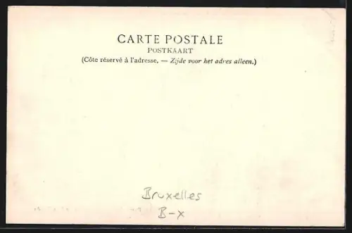 AK Brüssel / Bruxelles, pages à cheval et valets de la suite du Comté de Charolois