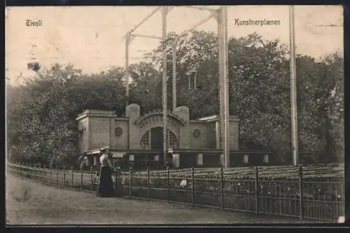 AK Kopenhagen, Tivoli, Kunstnerplaenen
