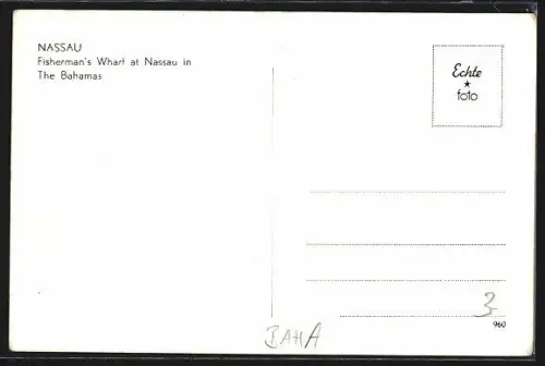 AK Nassau, Fischerman`s Wharf at Nassau
