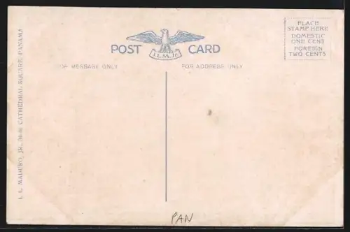 AK Cristobal /Canal Zone, Cristobal with Nos. 7 and 8 wharfes in background