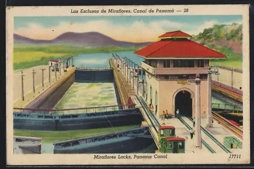 AK Miraflores /Panama Canal, Miraflores Locks