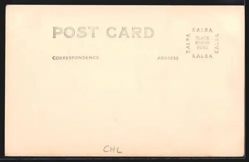 Foto-AK Isla de Juan Fernandez /Chile, Vista parcial