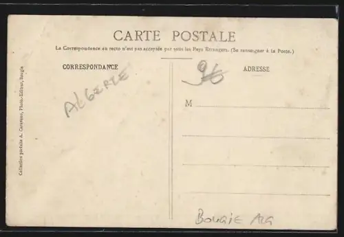 AK Bougie, Exploitation Viticole B.C.R., Kabylie, Propr. P. Besnard, Allée des vins rouges