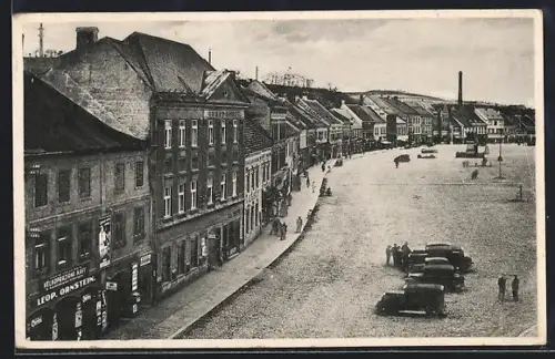 AK Trebíc, Karlovo námestí mit Geschäften