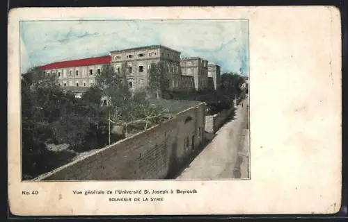 AK Beyrouth, Vue générale de l`Université St. Joseph
