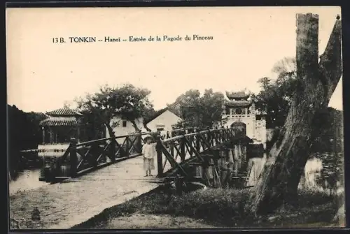 AK Hanoi, Entrée de la Pagode du Pinceau