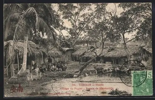 AK Hanoi, Village du Papier, Bassin de Macération